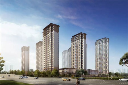 金东世纪城，好楼层套三，全明户型